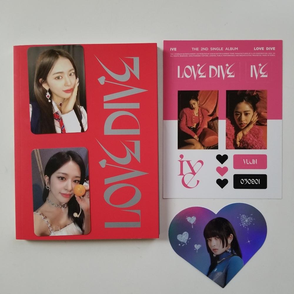 IVE's 2nd Single Album, "LOVE DIVE" (Vers. 1)